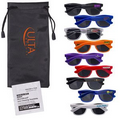 Fashion Sunglasses & Lens Cleaning Wipes in a Pouch